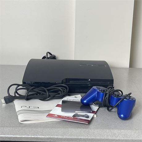 PS3 Game Console and Controller