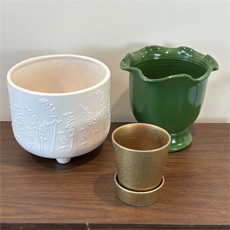 Glazed Ceramic Planters