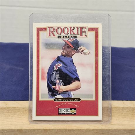 Bartolo Colon Rookie Card-Upper Deck in protective sleeve