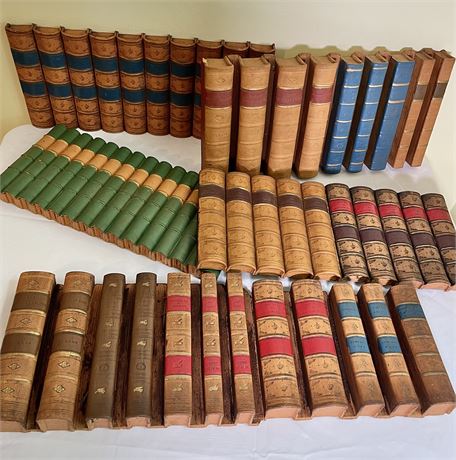 Collection of Decorative Fake Book Spines