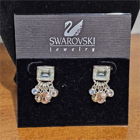 Swarovski Charm Earrings