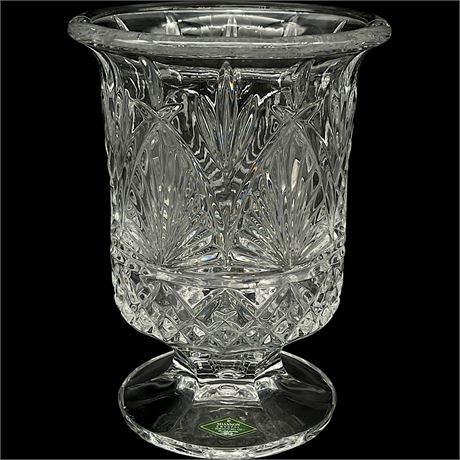 Shannon Crystal Diane Hurricane Pillar Candle Vase