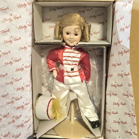Shirley Temple "Poor Little Rich Girl" Danbury Mint Porcelain Doll