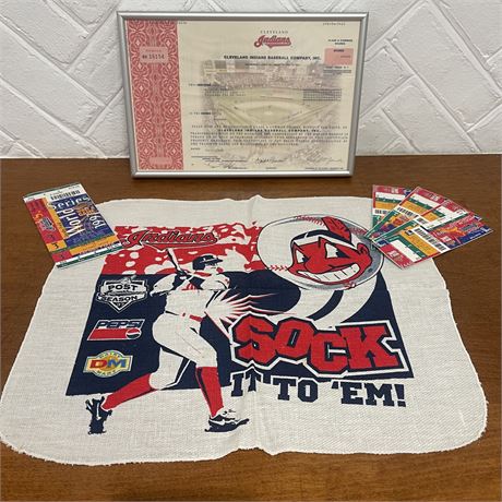 Cleveland Indians Memorabilia