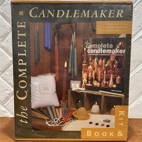 NIB The Complete Candlemaker Kit & Book