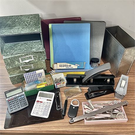 Mix of Office Supplies