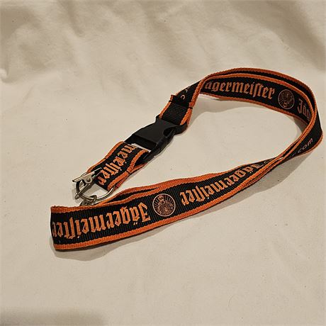 Jagermeister Lanyard Detachable Key Chain Fob ID Badge Holder