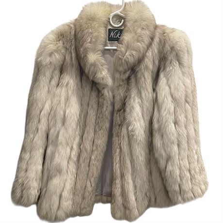 Niki Fox Fur Size Medium Women's Jacket