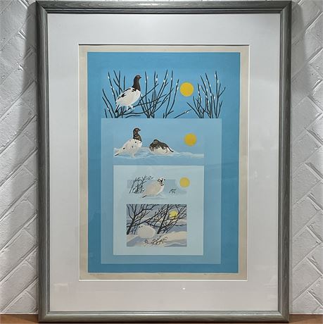 1979 Ree Nancarrow "Spring Beckons" Signed & Numbered 52/300 Framed Print