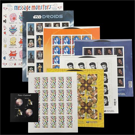 (8) Forever Stamp Sheets