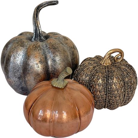 Decorative Tabletop Pumpkins