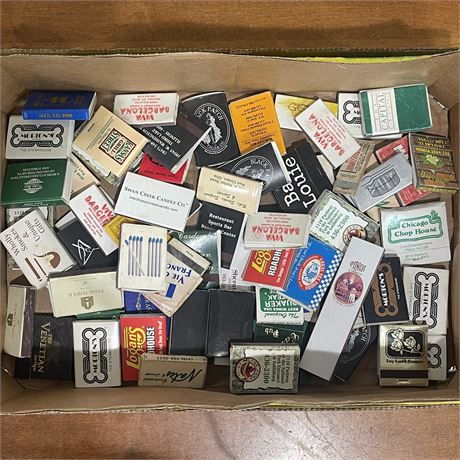 Grouping of Vintage Matchbooks