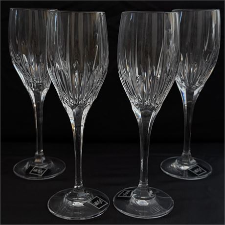 Mikasa Slovenia Cut Crystal Wine Glasses w/ Boxes