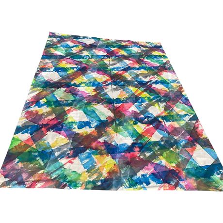 Roller Painting Tarp Art #3 Signed by Denis M. Molner