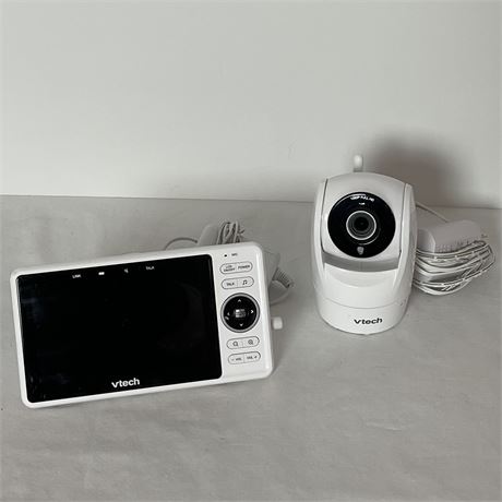 Vtech VM901HD 5" Smart WiFi LCD Pan & Tilt Zoom Baby Monitor