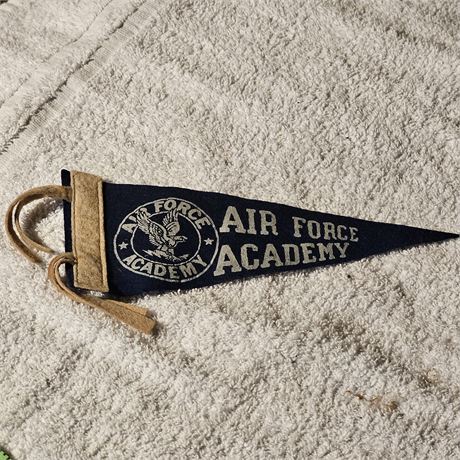 United States Air Force Academy (USAFA) felt pennant.