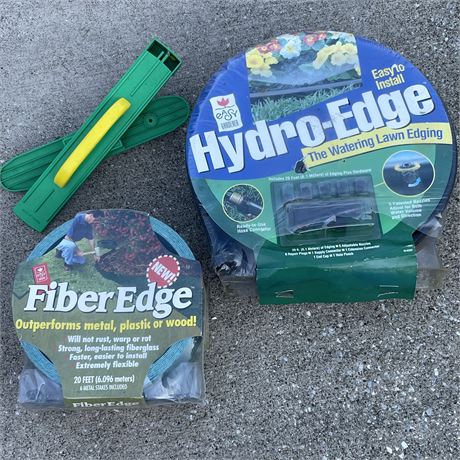 New Hydro-Edge & Fiber Edge Lawn Edging