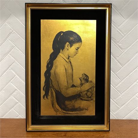 Alex S. Signed & Framed Original Serigraph