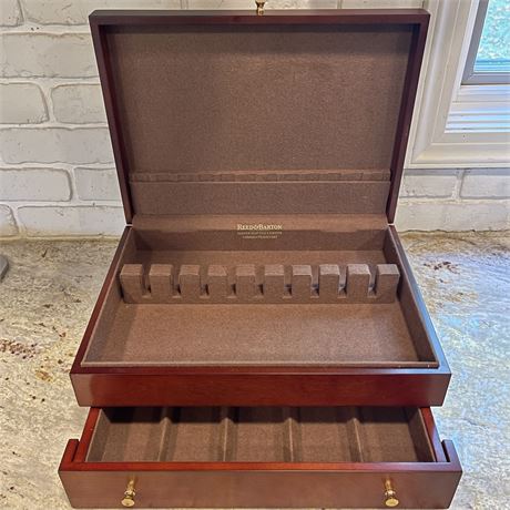 Reed & Barton Handcrafted Tarnish Resistant Silver Chest
