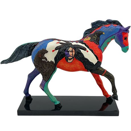 2004 Trail of Painted Ponies "Earth, Wind and Fire" Figurine by Bill Rabbit