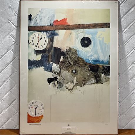 1968 Robert Rauschenberg "Reservoir" Art Print