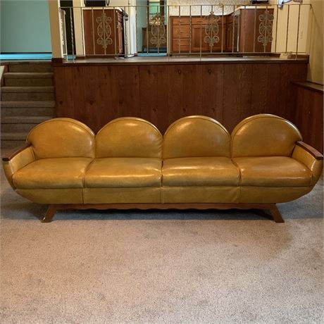 Vintage Whiskey Barrel Sofa