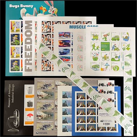 Forever Stamps - 12 Full Sets