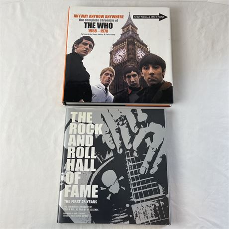 The First 25 Yrs of Rock n' Roll Hall of Fame & 1958-1978 of The Who Chronicles