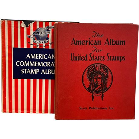 American Commemorative Stamp Albums