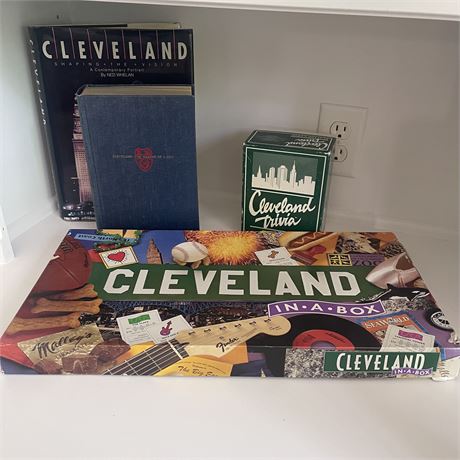 Cleveland Memorabilia - Game, Trivia and Books