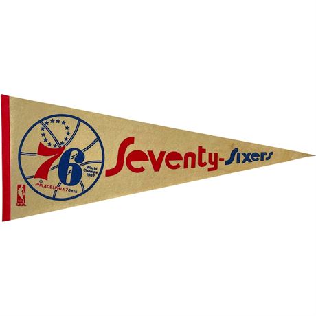 1967 Philadelphia 76ers World Champions Pennant NFL Pennant