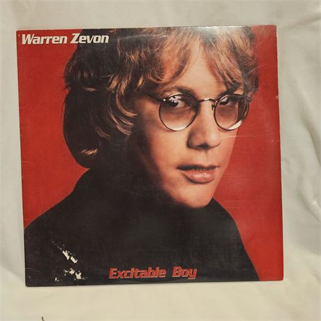 Warren Zevon's "Excitable Boy," a classic rock album released in 1978.