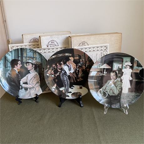 Knowles "My Fair Lady" Plates 5, 6, and 7 w/ Boxes & Paperwork