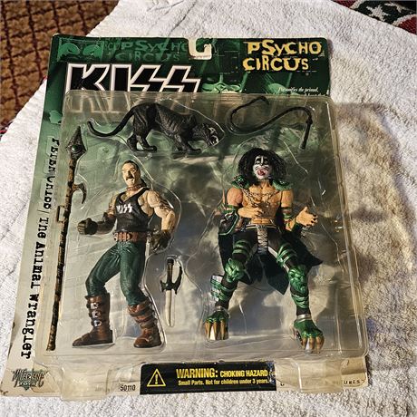 McFarlane Toys KISS Psycho Circus action figure 2-pack featuring Peter Criss and