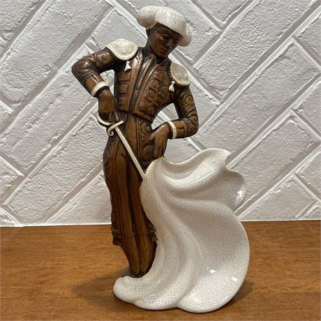 Blazing Auctions - Mid Century Ceramic Matador Bull Fighter Figurine