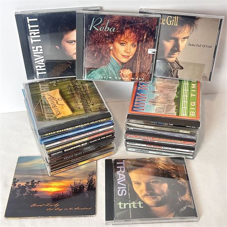 Bundle of Country CDs