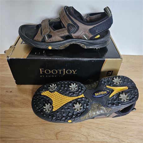FootJoy Golf Sandals "CoolJoys" Hiking Strappy Spiked ~Men's 12