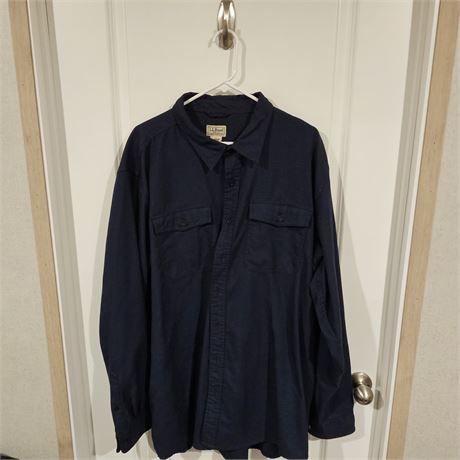 LL Bean Long Sleeve & Short Sleeve Flannel Men's- XXL Tall