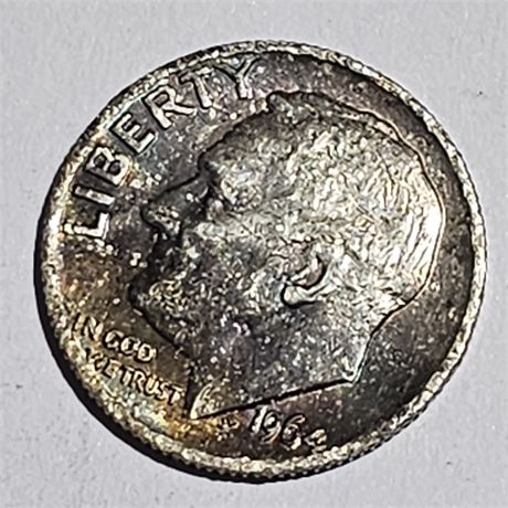 1964 Roosevelt Dime  Silver