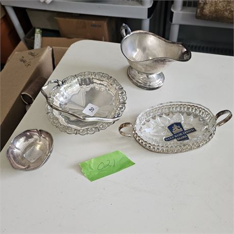 Assortment sliver plate