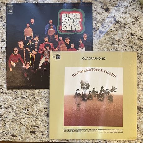 Blood, Sweat & Tears "Child is Father to the Man" & Self-Titled Vinyl Records