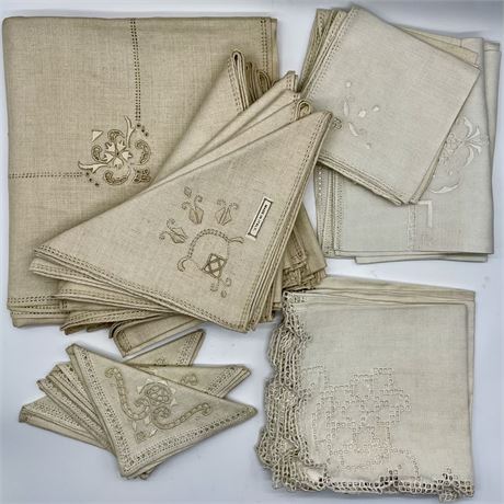 Embroidered Table-Linen Sets