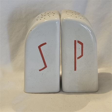 Art Deco salt and pepper shakers