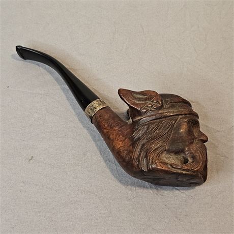 Myhre Oslo Hand Carved "Viking" Pipe