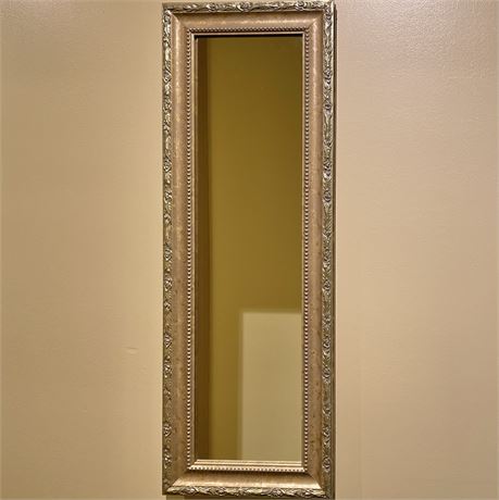 Distressed Ornate Framed Mirror