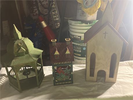 3 decorative buildings