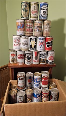 Rare and unique Beer cans