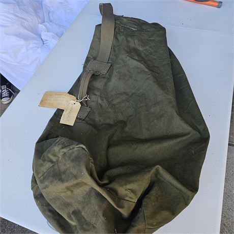 Vietnam Era US Military  Duffel Army