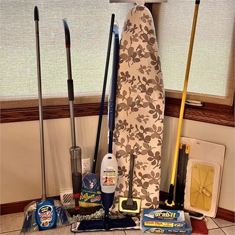 Cleaning Products - Ironing Board, Floor Cleaners & Windshield Wiper