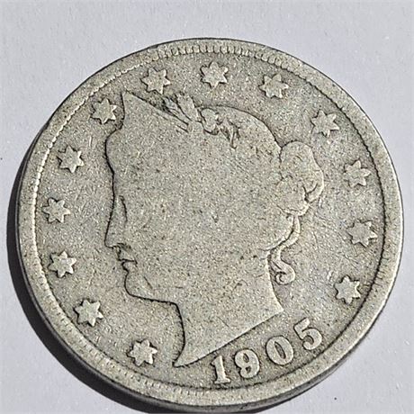 1905  Liberty Head nickel